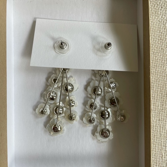 NEW Jennifer Behr Floral Statement Earrings - Picture 2 of 10